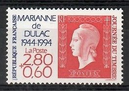 Znaczek Francja 1994 Mi 3011A Czyste **