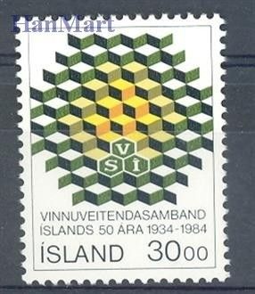 Znaczek Islandia 1984 Mi 621 Czyste **