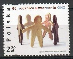 Znaczek Polska 2005 Mi 4214 Fi 4064 Czyste **