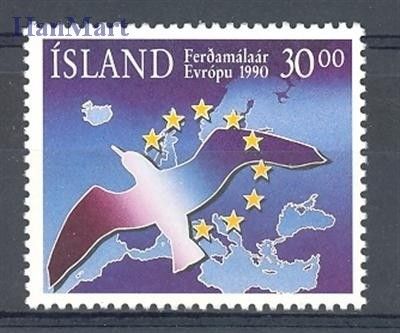 Znaczek Islandia 1990 Mi 730 Czyste **