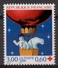 Znaczek Francja 1996 Mi 3180A Czyste **