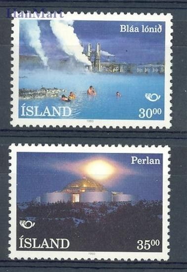 Znaczek Islandia 1993 Mi 784-785 Czyste **