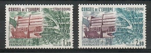 Znaczek Francja 1981 Mi die 30-31 Czyste **