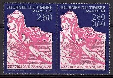 Znaczek Francja 1996 Mi 3131-3132C Czyste **