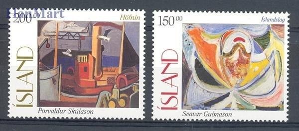 Znaczek Islandia 1997 Mi 864-865 Czyste **