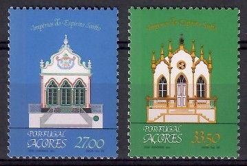 Znaczek Azory 1982 Mi 354-355 Czyste **