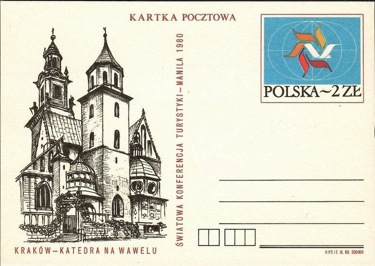 Znaczek Polska 1980 Fi Cp 767 Całostka pocztowa