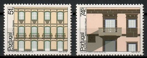 Znaczek Azory 1987 Mi 384-385 Czyste **