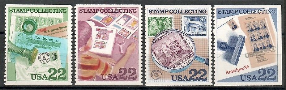 Znaczek USA 1986 Mi 1783-1786 Czyste **