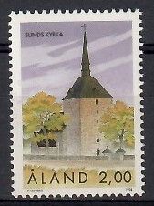 Znaczek Wyspy Alandzkie 1994 Mi 91 Czyste **