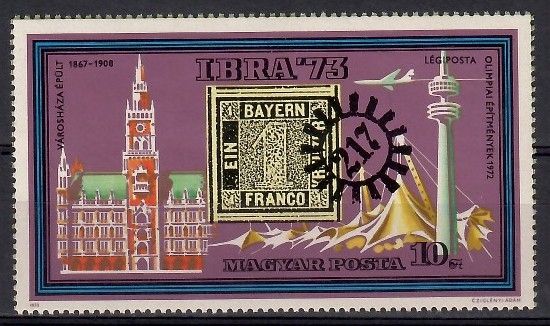 Znaczek Węgry 1973 Mi 2873 Czyste **