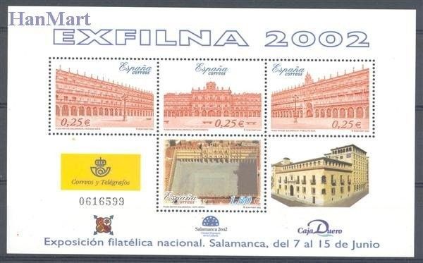 Znaczek Hiszpania 2002 Mi bl 106 Czyste **