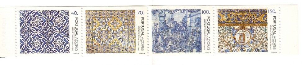 Znaczek Azory 1994 Mi mh 12 Czyste **