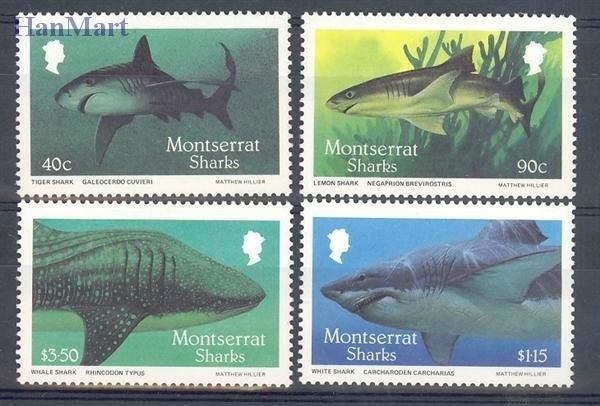 Znaczek Montserrat 1987 Mi 666-669 Czyste **
