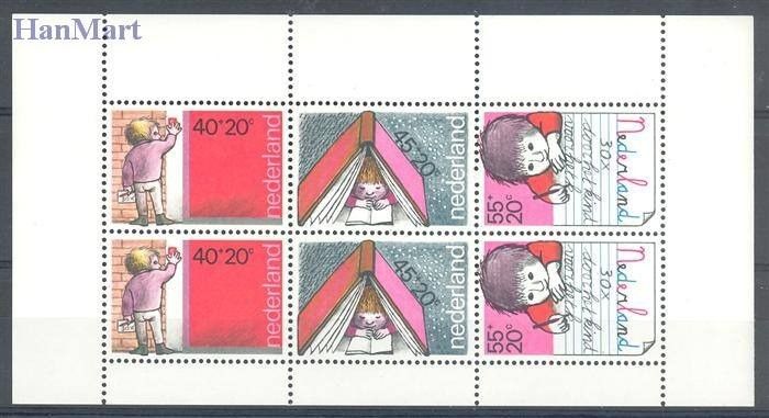 Znaczek Holandia 1978 Mi bl 19 Czyste **