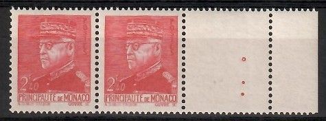 Znaczek Monako 1941 Mi 264 Czyste **