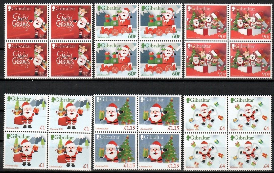 Znaczek Gibraltar 2020 Mi 1988-1993 Czyste **