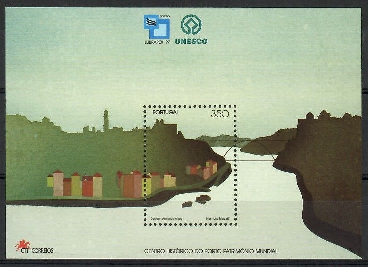Znaczek Portugalia 1997 Mi bl 127 Czyste **
