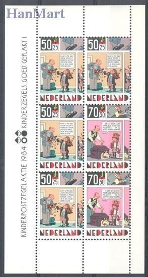Znaczek Holandia 1984 Mi bl 27 Czyste **