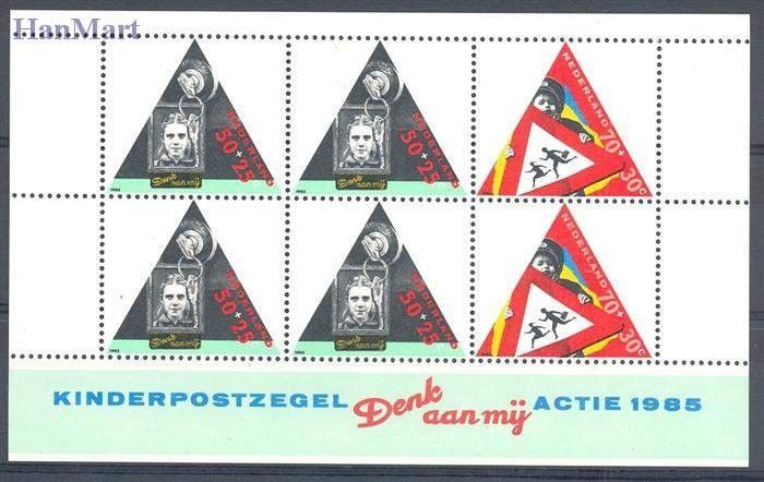 Znaczek Holandia 1985 Mi bl 28 Czyste **