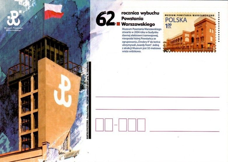 Znaczek Polska 2006 Fi Cp 1408 Karta Max