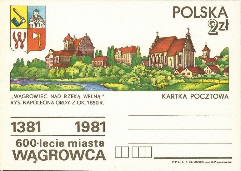 Znaczek Polska 1981 Fi Cp794 Całostka pocztowa