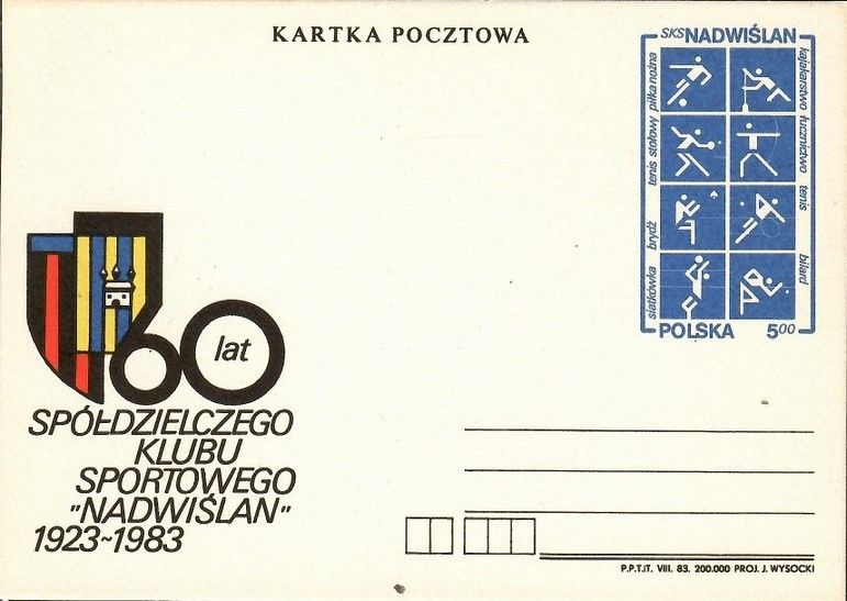 Znaczek Polska 1983 Fi Cp 841 Całostka pocztowa