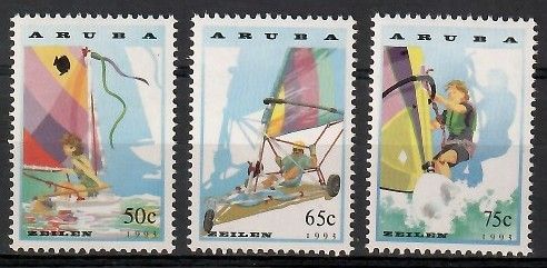 Znaczek Aruba 1993 Mi 125-127 Czyste **