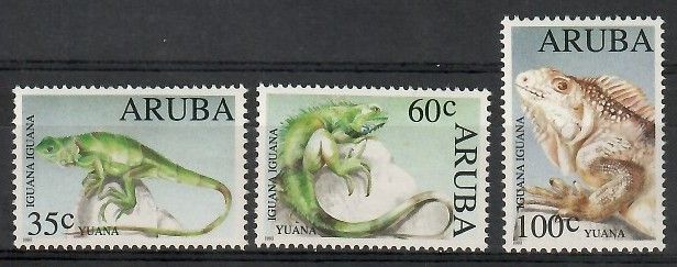 Znaczek Aruba 1993 Mi 128-130 Czyste **