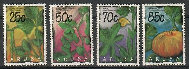 Znaczek Aruba 1995 Mi 160-163 Czyste **