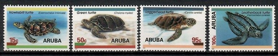Znaczek Aruba 1995 Mi 164-167 Czyste **