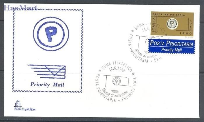 Znaczek Włochy 1999 Mi 2640 FDC