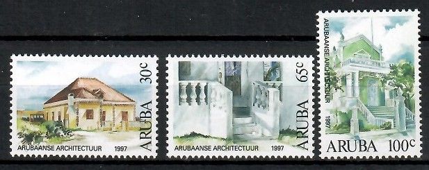 Znaczek Aruba 1997 Mi 193-195 Czyste **