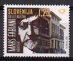 Znaczek Słowenia 2015 Mi 1131 Czyste **