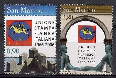 Znaczek San Marino 2006 Mi 2270-2271 Czyste **