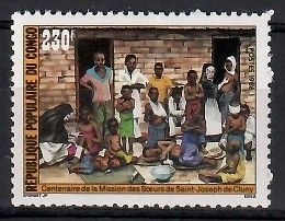 Znaczek Kongo 1986 Mi 1044 Czyste **