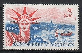 Znaczek Saint Pierre i Miquelon 1986 Mi 539 Czyste **