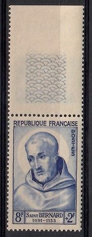 Znaczek Francja 1953 Mi 965 Czyste **