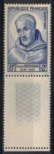 Znaczek Francja 1953 Mi 965 Czyste **