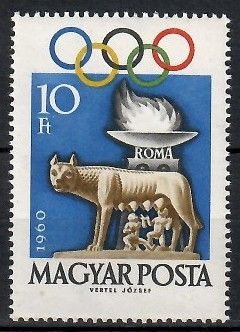 Znaczek Węgry 1960 Mi 1697 Czyste **