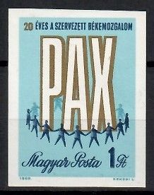 Znaczek Węgry 1969 Mi 2518B Czyste **