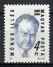 Znaczek Węgry 1988 Mi 3954 Czyste **