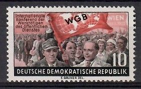 Znaczek NRD / DDR 1955 Mi 452 Czyste **