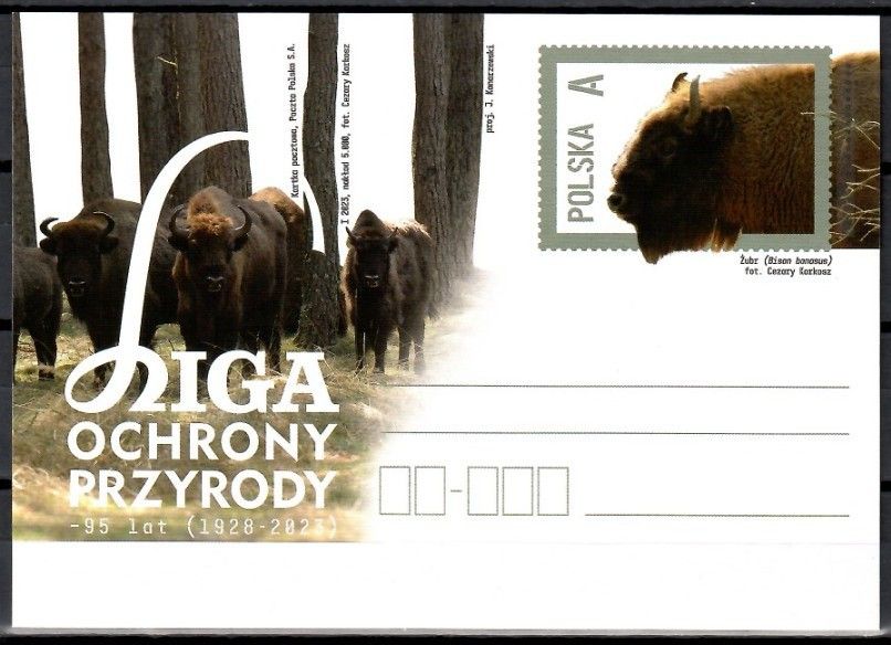 Znaczek Polska 2023 Fi Cp 1993 Całostka pocztowa
