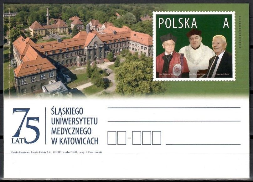Znaczek Polska 2023 Fi Cp 1998 Całostka pocztowa