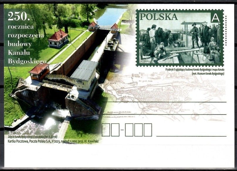 Znaczek Polska 2023 Fi Cp 2005 Całostka pocztowa