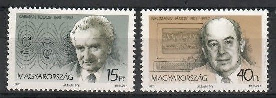 Znaczek Węgry 1992 Mi 4208-4209 Czyste **