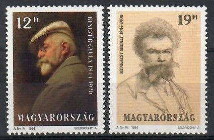 Znaczek Węgry 1994 Mi 4278-4279 Czyste **