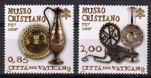 Znaczek Watykan 2007 Mi 1578-1579 Czyste **