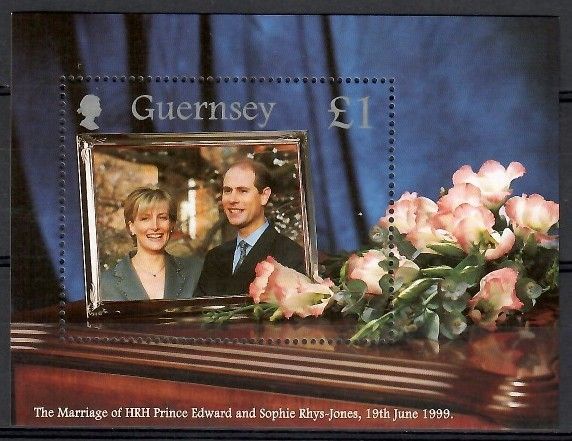 Znaczek Guernsey 1999 Mi bl 23 Czyste **